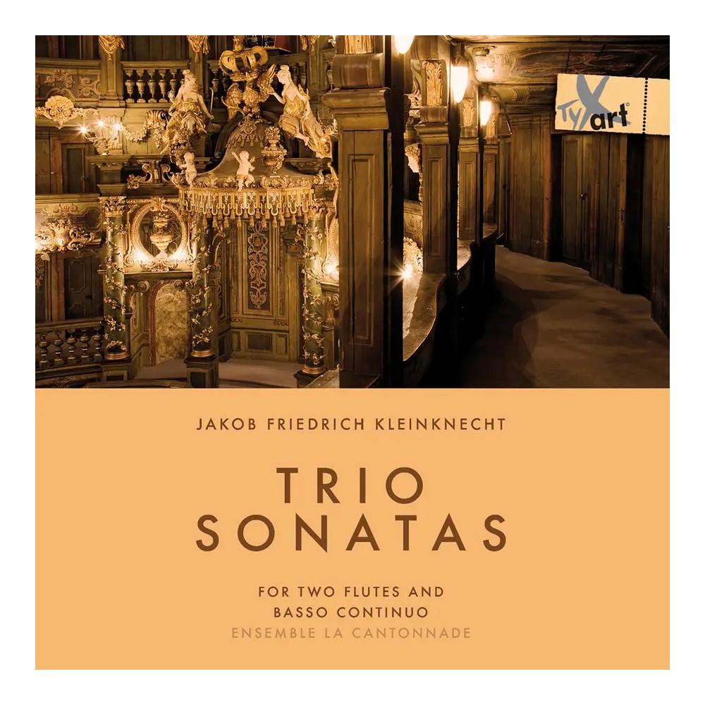 KLEINKNECHT - Ensemble La Can - Sonates en trio pour deux flûtes et b.c..